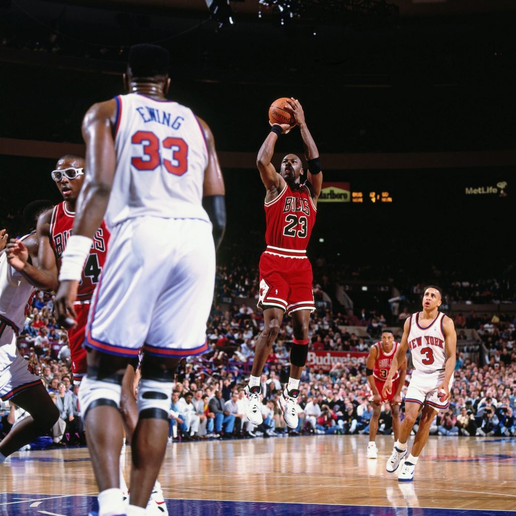 Michael Jordan 1993 Playoffs New York Knicks